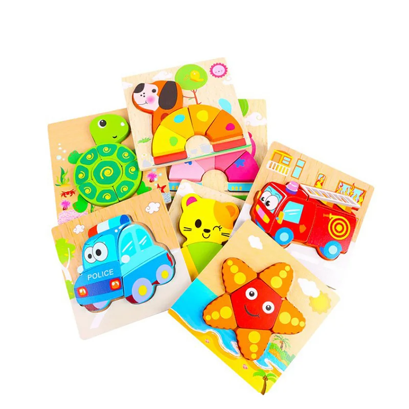 2019 wooden jigsaw puzzle 3d puzzle diy toy puzzle game