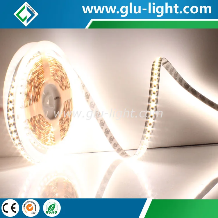 wholesale High CRI mini waterproof Ra97 high density 240led/m dual white bi color constant current 2835 led light strip