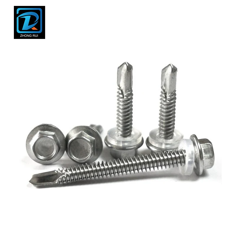 
304 Hex Flange Head Self Drilling Screw 