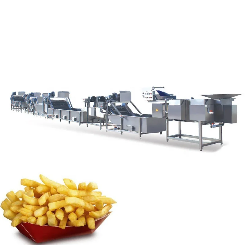 Semi-automatic Potato Chips Making Machine/ Frozen French Fries Production Line