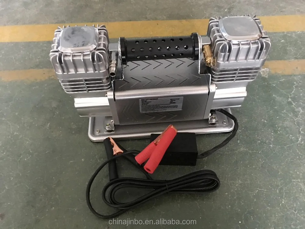 
JB-90 12V Double Cylinder Metal Inflator Air Pump Car Inflate Air Compressor 