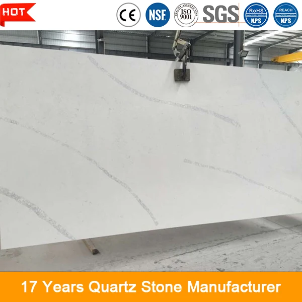 
New style calacatta engineered stone quartz for Interior design 