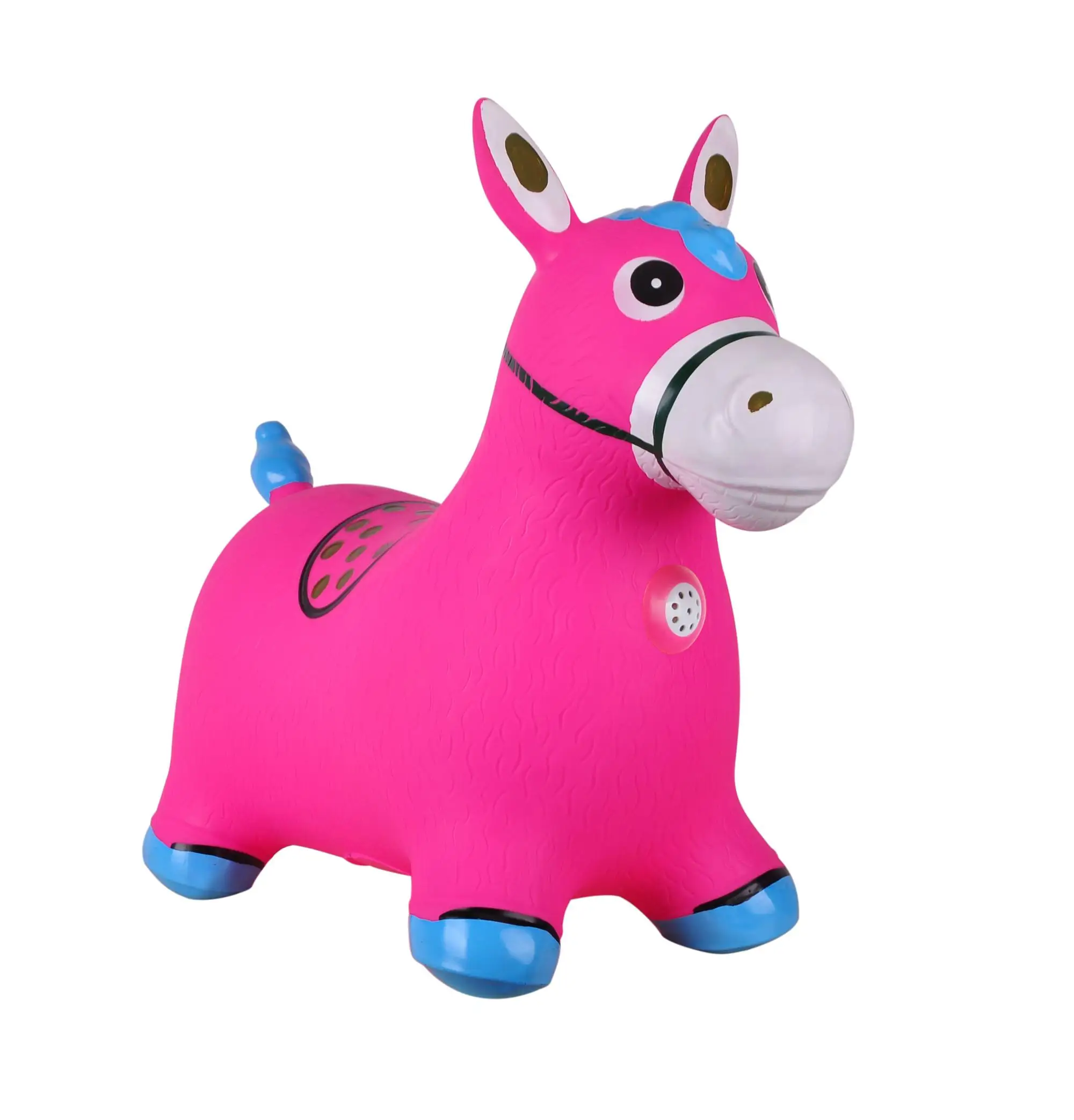 Pvc Jumping donkey Animal Kids Safety Inflatable Hopper toy Horse outdoor