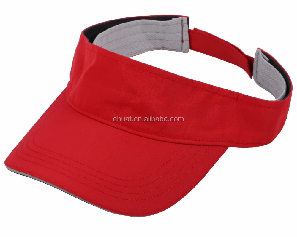 Adult summer spring soft grid sun visor with moisture wicking sweatband sun hat
