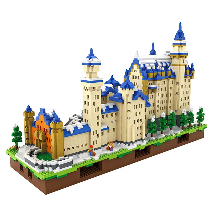 LOZ world famous architecture series neuschwanstein building blocks toys