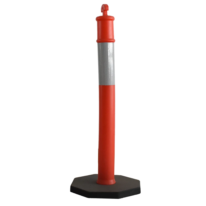 75cm red-orange high  visible PVC material reflective delineator