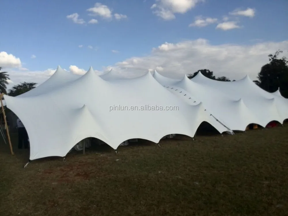 Waterproof stretch tent fabric for outdoor Wedding/Camp/tent