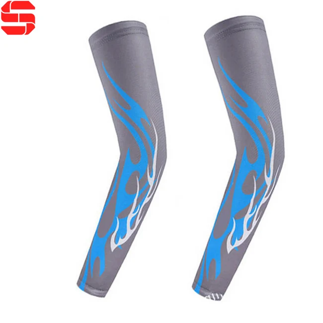 Custom Logos Cool Arms Sleeves Custom Sublimation Printing Cycling Arm Warmers Bicycle Cycling Arm Sleeves