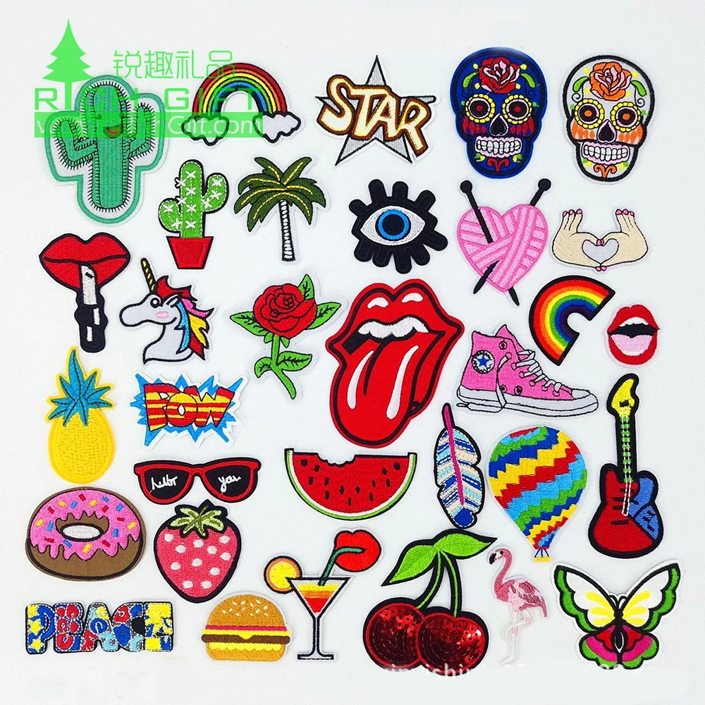 fashion embroidered patches flag customized peel stick oem garment sequin embroidery judo patch