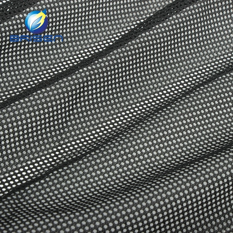 Factory different 100% polyester knit sport fabric mesh materials
