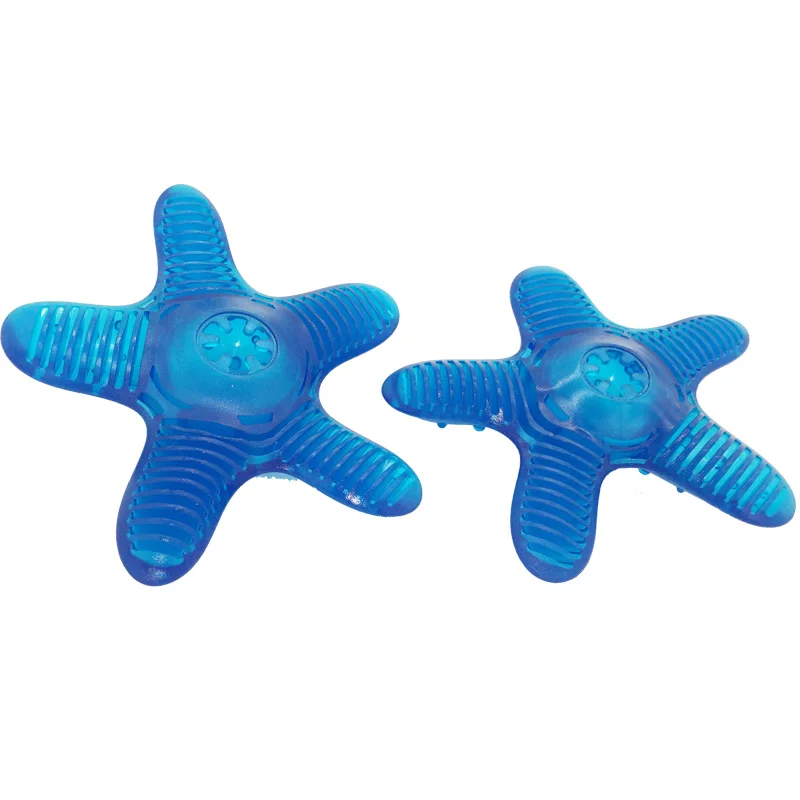 
New designed patent high quality sea star soft rubber dog snack toy 