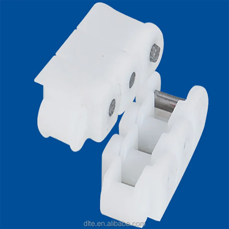 DLTE Miniature Chains 40P Plastic Conveyor Chains Flexible Chains