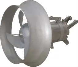 Aerator wastewater submersible mixers