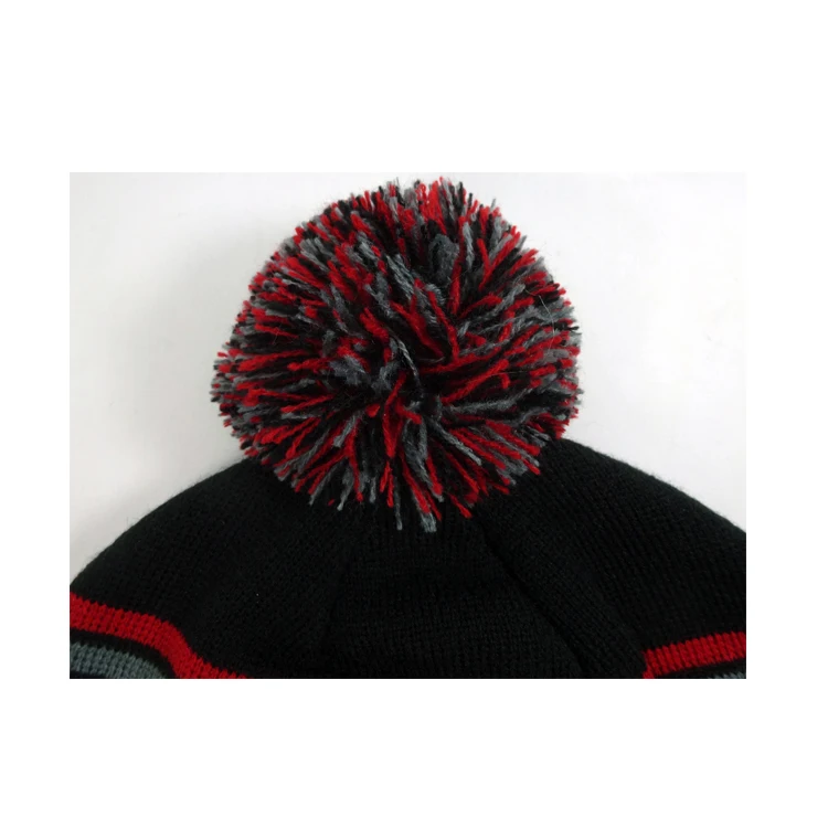 Wholesale Design Your Own Logo 100% Acrylic Beanie Winter Hat Oem High Quality  Knitting Hat