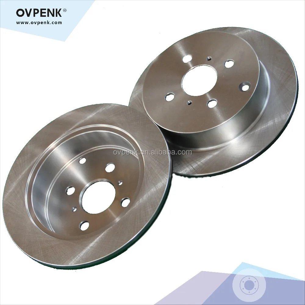 Rear Brake Disc for Toyota Corolla Prius E12U E12J E12T NCP10 42431-0D050 42431-12250/42431-52050/42431-12210 10610-01407