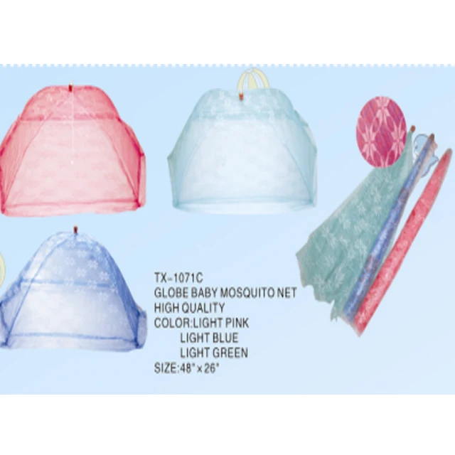 Umbrella polyester colorful baby mosquito net,baby safety room