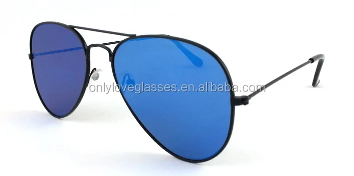 cheaper promotion mirror lens pilot sunglasses