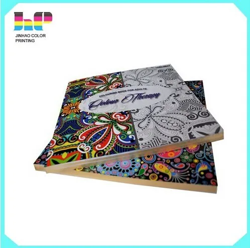 Cheap custom adult coloring book printing