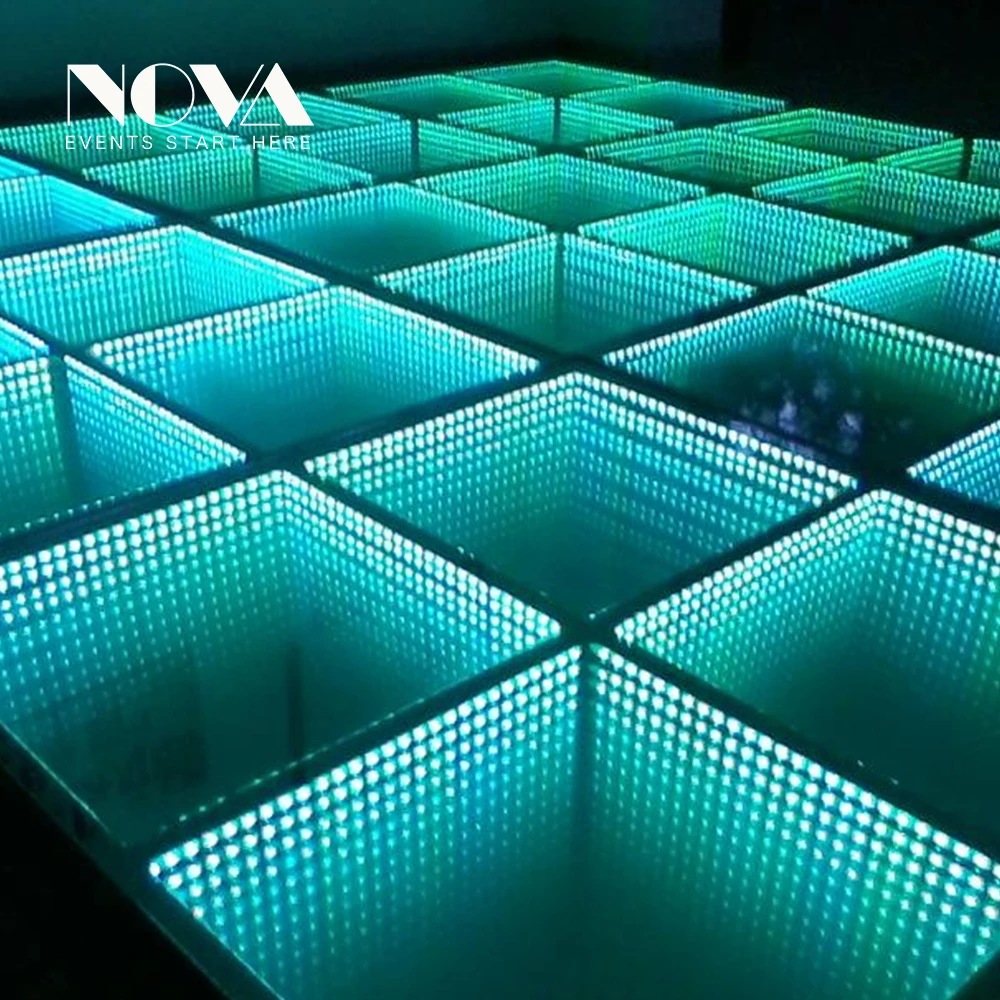 Новые товары светодиодные 3d Оптические иллюзии светодиодное зеркало СВЕТОДИОДНЫЙ танцпол/танцпол