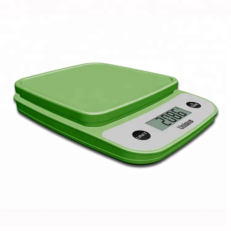 5kg Portable gram square electronic fruit food weight ce rohs certification digital kitchen scale