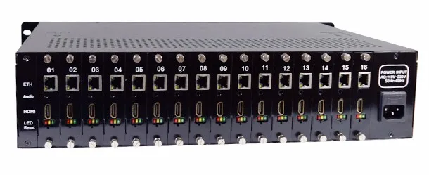 H2160-H Система IPTV Кодер 16 Каналы HDMI-порт HD-кодировщик, прямые трансляционные службы Видеоконференции Образование