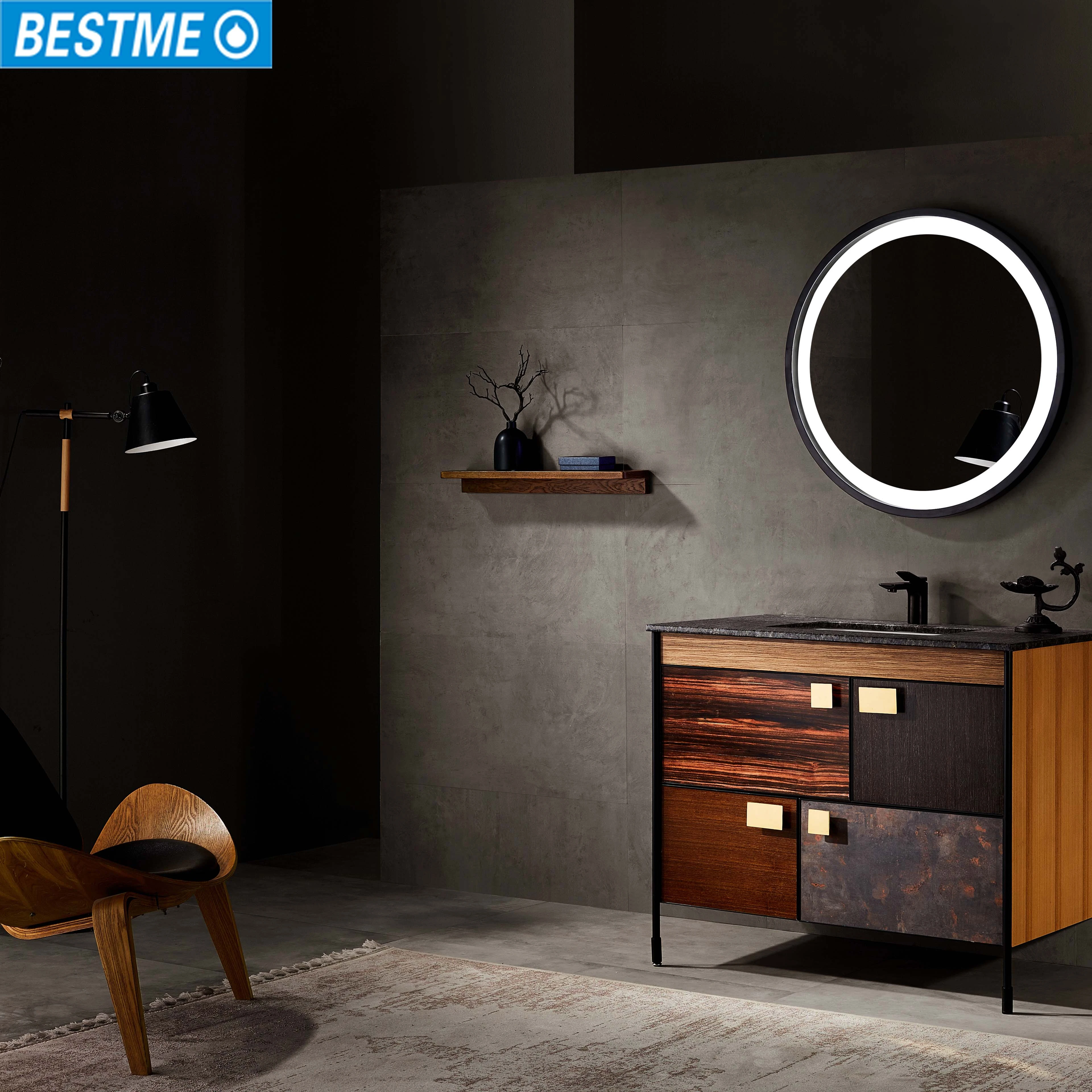 Лидер продаж мебель для ванной напольный стоячий шкаф умывальника комнаты