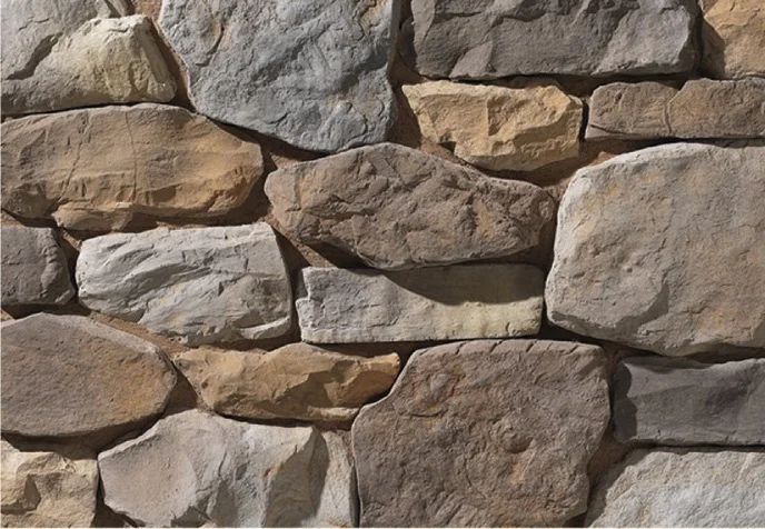 
Artificial Cultural Rock Face Exterior Decorative Stone 