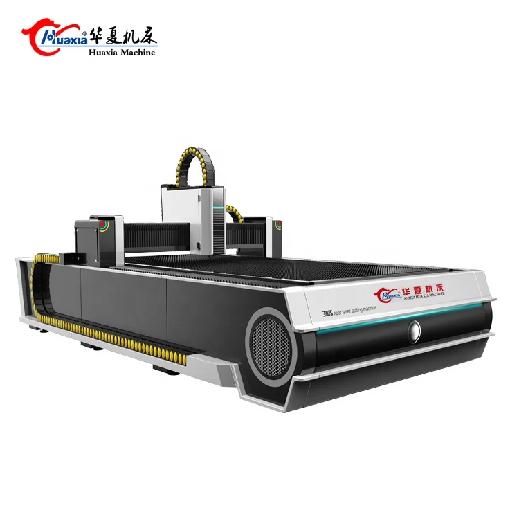 Huaxia high speed CNC HXF-3015 automatic metal plate fiber laser cutting machine