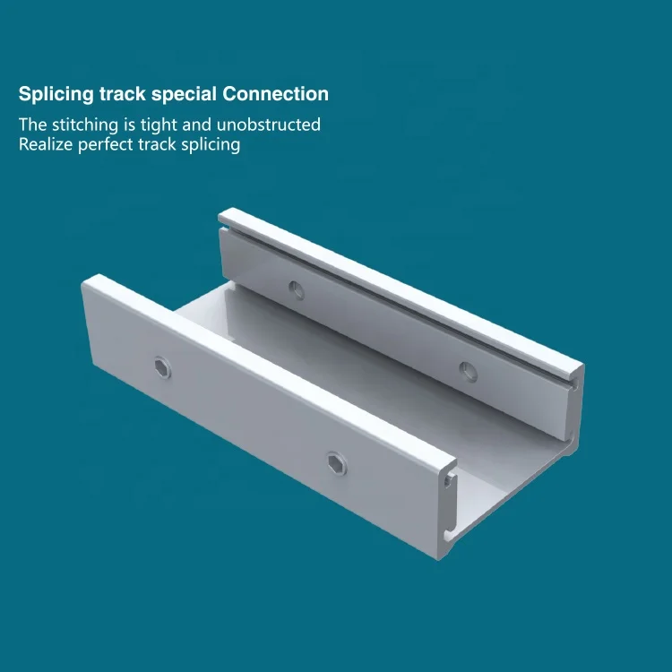 
smart home wall switch wifi wired wavy bending curved roller z wave curtain track 