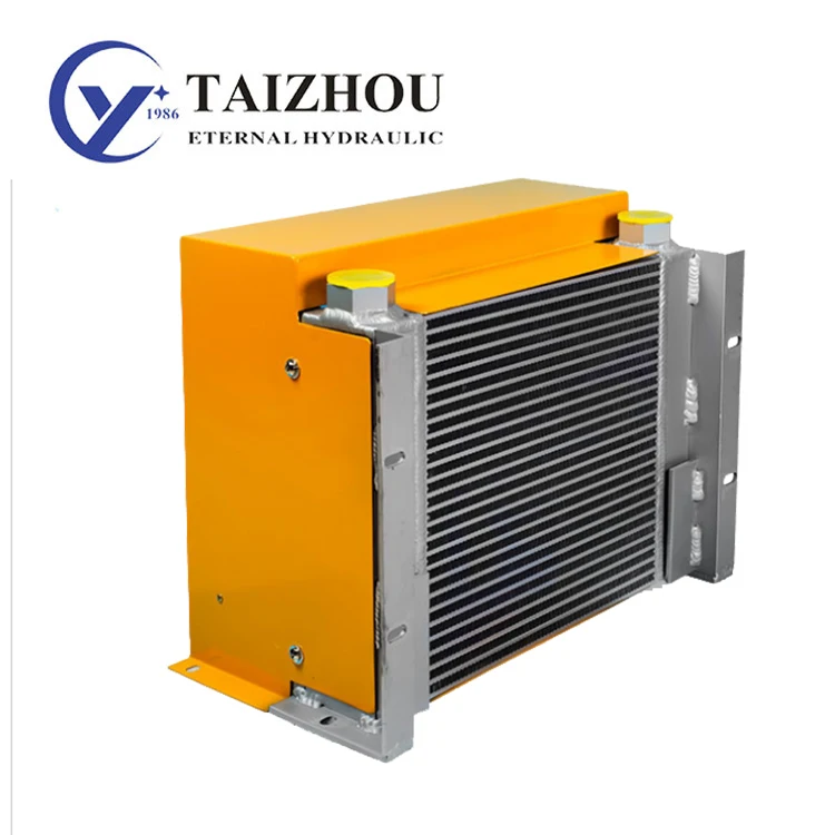 Wider Cooling Area AH/AJ1470T Hydraulic Oil Cooler Fan For Shipbuilding Industry, Marine Heat Exchanger