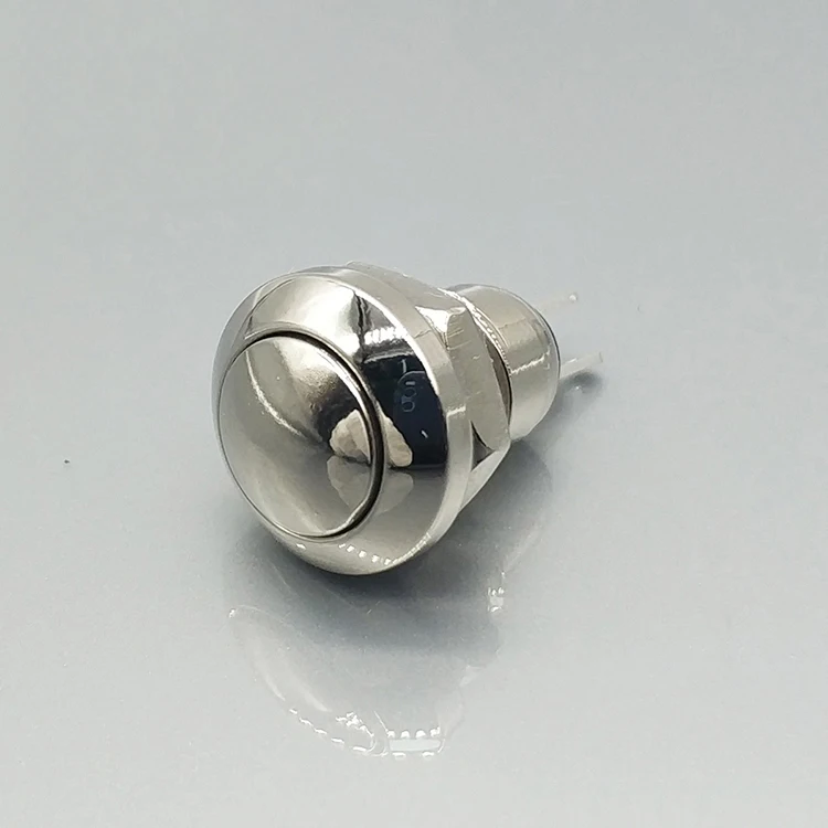 8mm Illuminated Game Machine Push Button Metal Switches