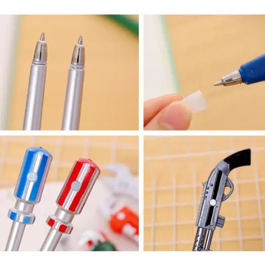 
Personality of creative stationery weapon hardware tools graphic saber head many realistic student ballpoint pen PN2576 