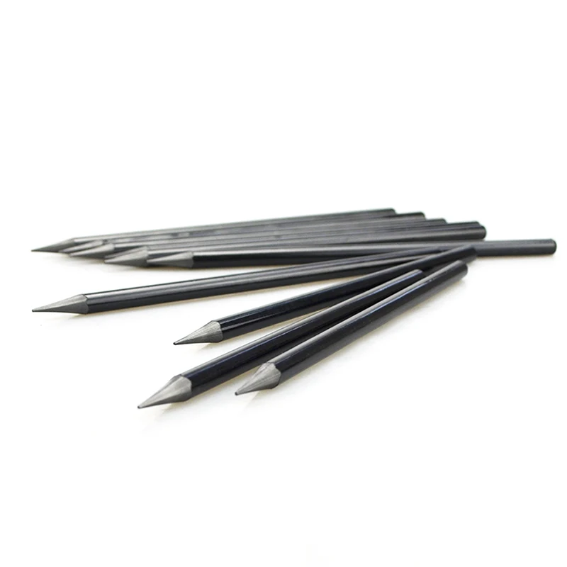 LEADUR Low price custom logo pencils graphite 4B 6B woodless pencil sketch drawing pencil set