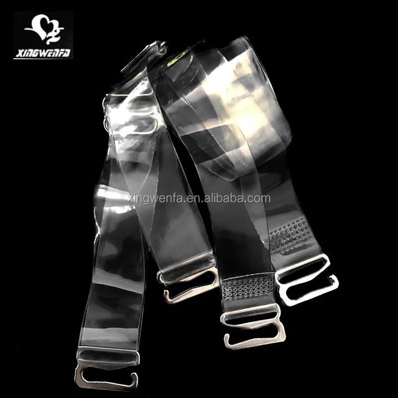 Paperboard packing Good quality  TPU bra strap clear invisible bra strap