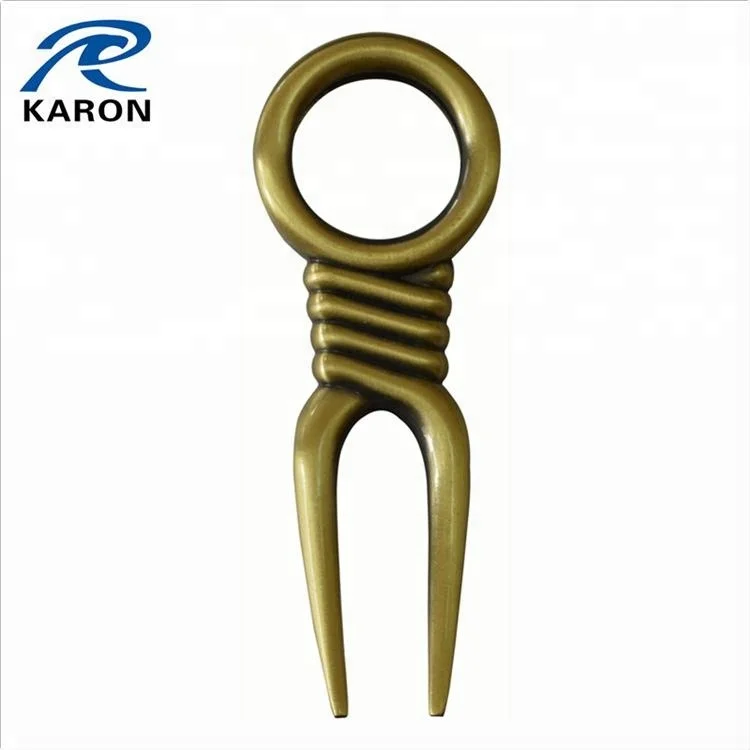 wholesale die casting metal blank golf divot tool for golf