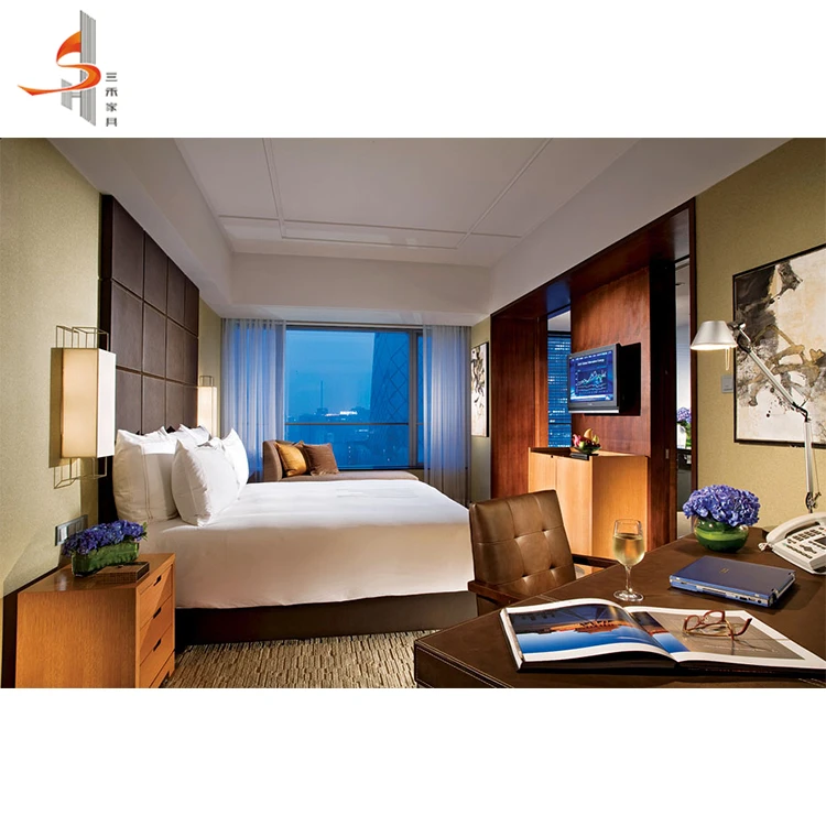 
5 star sheraton modern wooden hotel bedroom furniture 