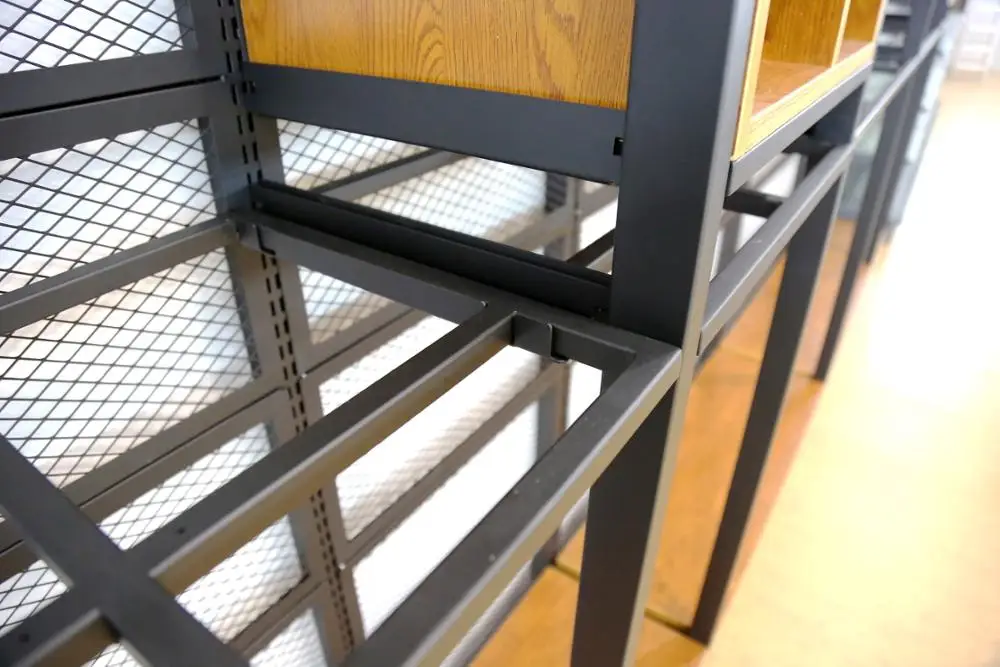 Competitive price supermarket metal storage rack shopping display rack