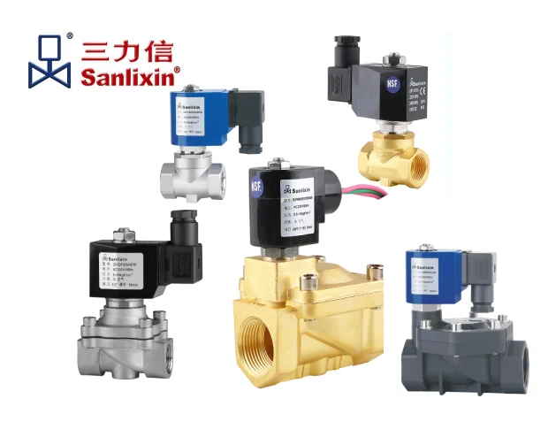 SLP Brass Series 2/2way Pilot Operated Solenoid Valve