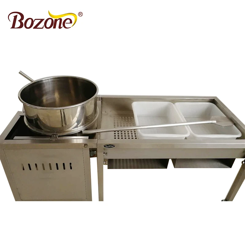 установки с использованием карамель Американский сферические попкорн машина цена/горячий воздух коммерческих попкорн машина