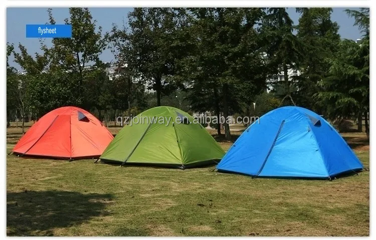 JWJ-028 China camping equipment manufacturer waterproof aluminum pole outdoor heavy duty tents sale