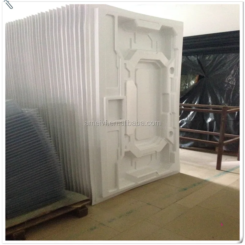 vaccum forming space capsule hotel wall panels