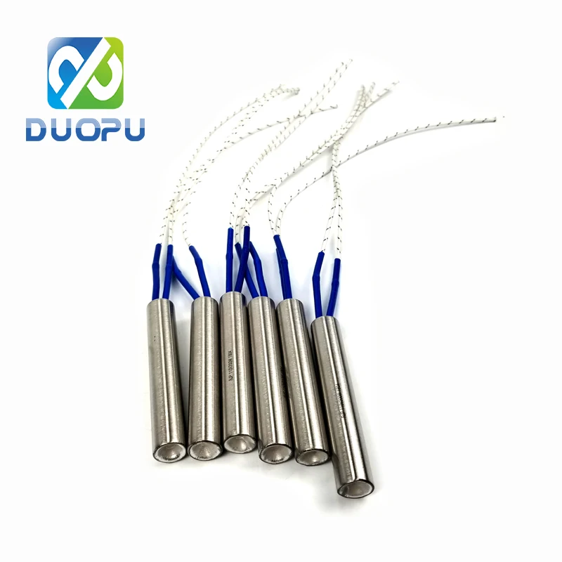 DUOPU Customized 12V 60W 4mm Diameter Cartridge Heater for Pellet Stove Igniter Heater