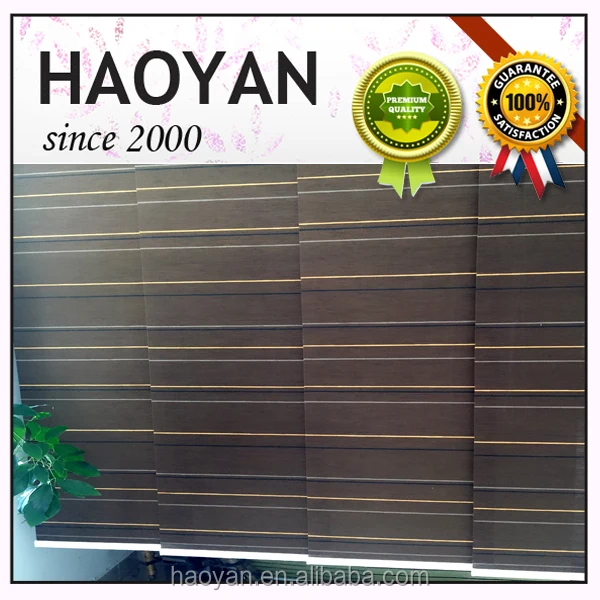 Джут бумага панели жалюзи раздвижные жалюзи