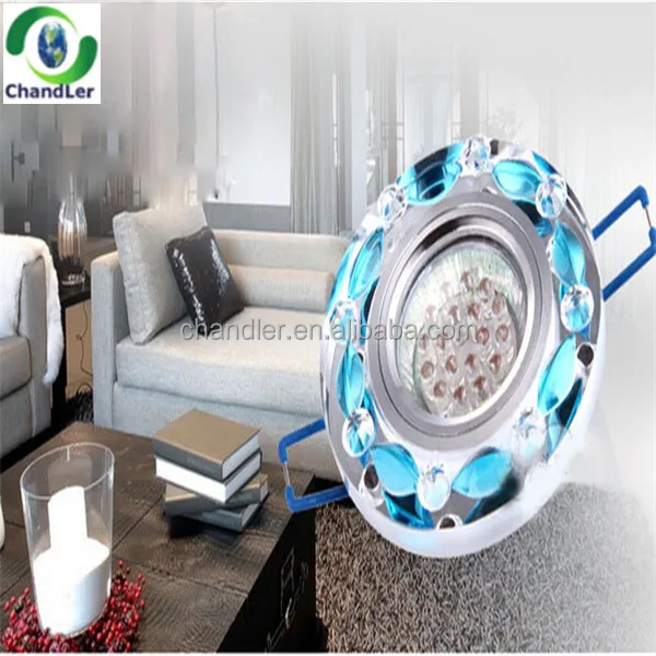 Crystal recessed ceiling downlight Indoor spot down lamp,Down light