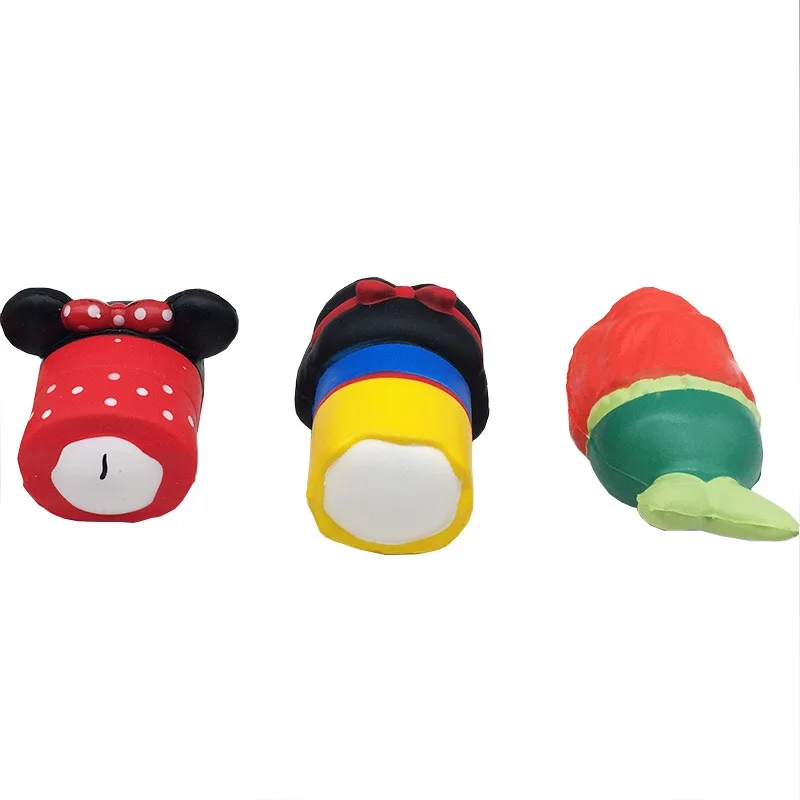 Newest Cute Cartoon figure Lying Squishy 18 designs Stack Squishies Slow Rising Squeeze Stress Relieve Doll toys