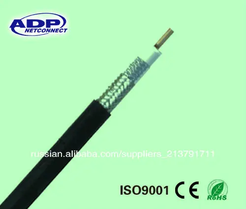 высокая скорость кабеля RG6 коаксиальный кабель для кабельного телевидения CCTV MATV