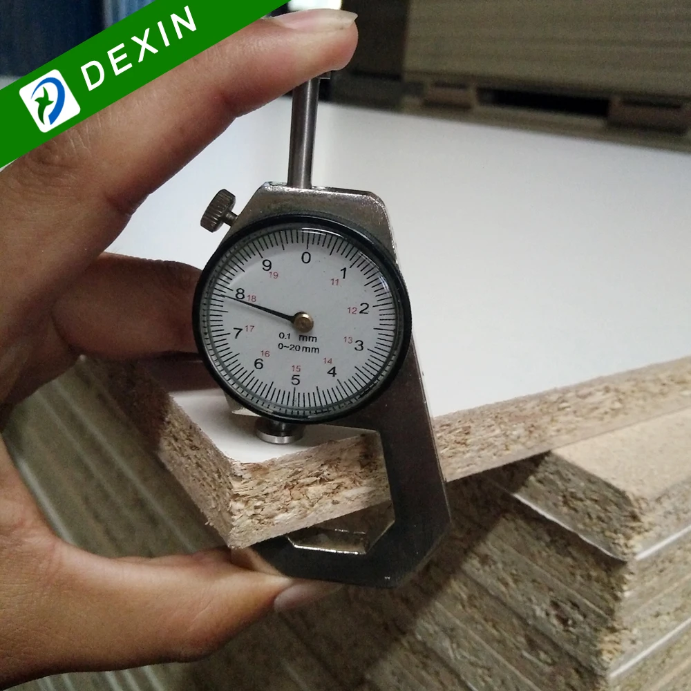 12mm, 15mm, 16mm, 18mm and 25mm White Melamine Faced Particle Board for Cabinet