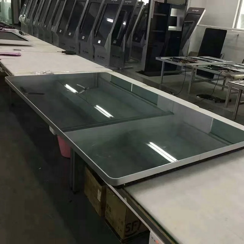 LCD factory made 55inch LCD network smart advertising machine  magic mirror display