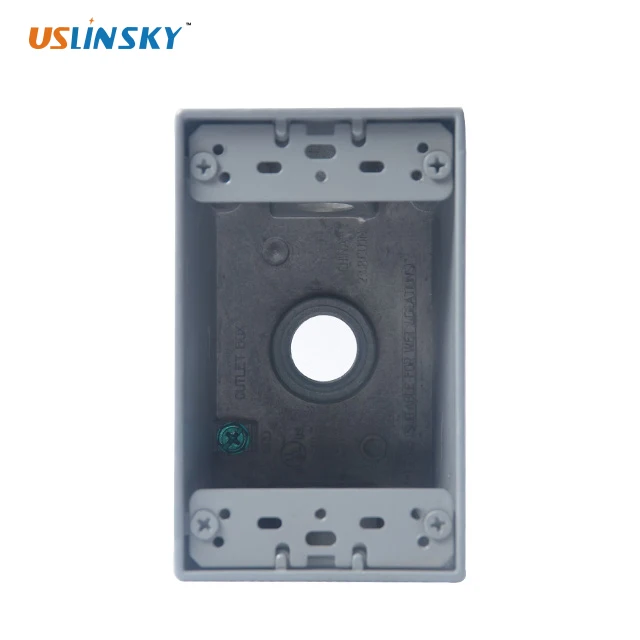 
Shanghai Linsky American Standard 1gang 2 Deep three 3/4 outlets Waterproof Junction boxes 
