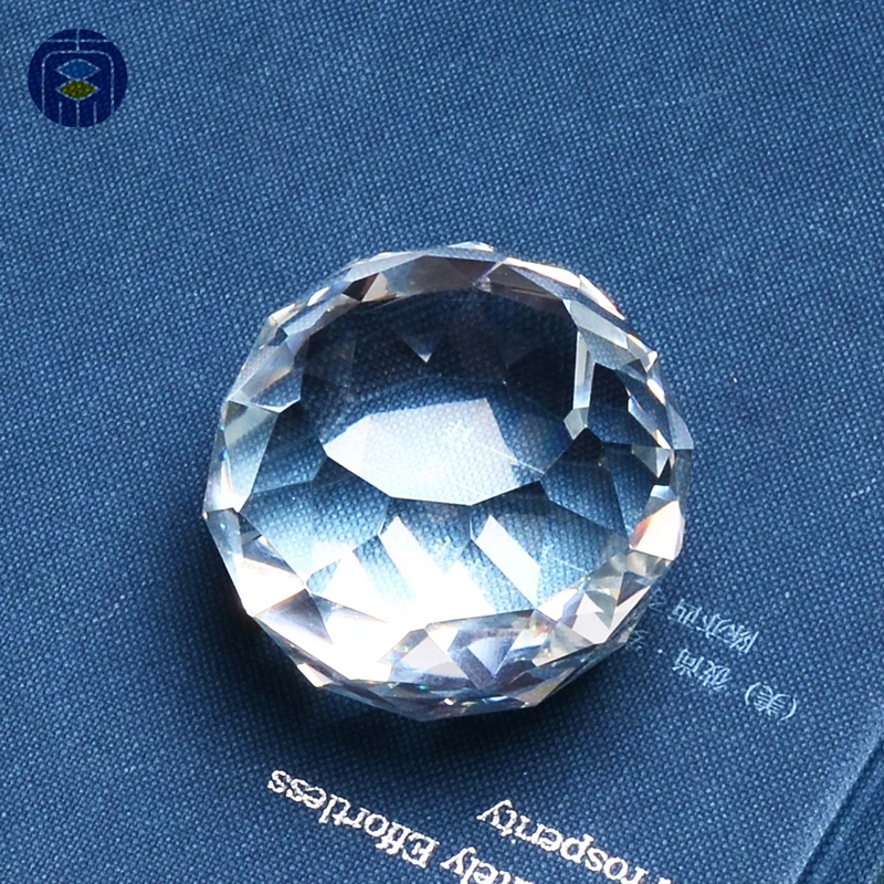 
High Quality Solid 10mm to 100mm Crystal Ball Wholesale Faceted Clear Glass Ball 
